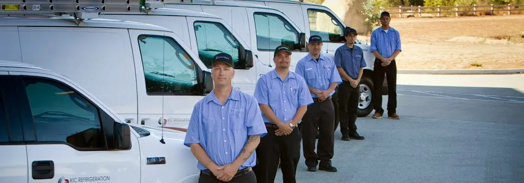 KIC Refrigeration crew ready for Mini Split Repair jobs across Boerne